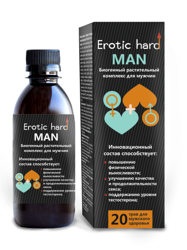 Мужской Биогенный Концентрат для Усиления Эрекции "Erotic hard" Man 5010Eh